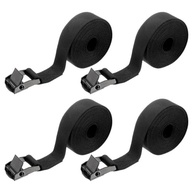 Kit 4 Tiras de Amarração Harfington 2m x 2.5cm - Segurança 250kg para Cargas e Bagagens - imagem 2