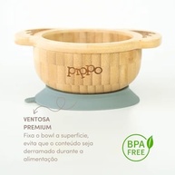 Kit Bowl de Bambu Coala com Talheres em Bambu e Silicone - Seguro e Sustentável para Bebês - imagem 3