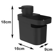 Dispenser de Detergente Trium OU DT 550 PTF 650ml - Organizador Moderno para Banheiro e Cozinha - imagem 4