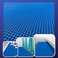 Tapete Antiderrapante para Banheiro e Chuveiro | Segurança e Estilo em Áreas Molhadas (Onda Azul, 60x100 cm) - imagem 5