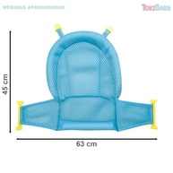 Rede de Proteção para Banheira de Bebê Toki Baby Azul - Segurança e Conforto no Banho - imagem 3