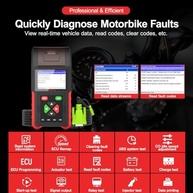 Scanner de Motos TopDiag M200 Pro: Diagnóstico Completo e Teste de Bateria para Honda e Outras - imagem 5