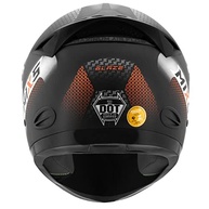Capacete Mixs MX5 Blaze Laranja Brilhante - Segurança e Estilo para Sua Pilotagem - imagem 4