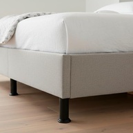 Pé Cama Box Preto com Rosca + Bucha Americana - 6 Unidades | Solução Ideal para Sustentação e Nivelamento - imagem 4