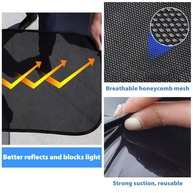 Kit 2 Persianas de Carro 50x30cm: Proteção UV, Anti-Brilho e Privacidade - imagem 5