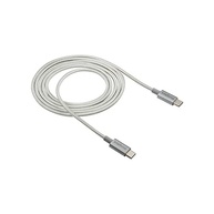 Cabo USB-C Intelbras 1,5m Nylon Branco: Carregamento Rápido e Transferência Veloz - imagem 3