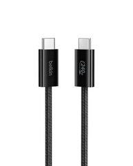 Cabo USB-C Belkin 240W: Carregamento Ultra Rápido e Durabilidade para iPhone, Galaxy, MacBook e Mais! - imagem 2