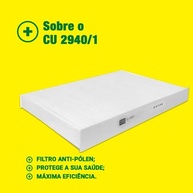 MANN-FILTER Filtro de Cabine Ar-Condicionado CU 2940/1: Proteção e Saúde para Citroen e Peugeot - imagem 3