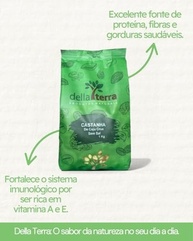 Castanha De Caju Em Banda E Pedaços Crua 1Kg - Della Terra - imagem 3
