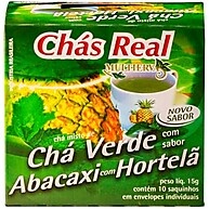 Chá Verde Abacaxi Hortelã Real: Refrescante e Natural - imagem 2
