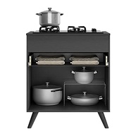 Balcão de Cozinha para Cooktop 70 cm com 1 Porta e 1 Gaveta - Design Moderno e Funcionalidade Premium - imagem 4