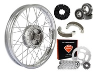 Kit Roda Traseira Completa Honda Titan 150 / Fan 150: Performance e Durabilidade - imagem 1