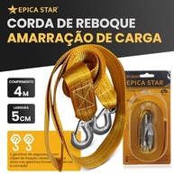 Cabo de Reboque Reforçado 5cm x 4m: Segurança e Confiança para Seu Carro - imagem 3