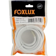 Cabo Coaxial RG59 3 Metros Branco: Conexão Confiável e Durável - imagem 2