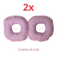 Kit 2 Pares Rosquinhas de Peito Rosa para Amamentação Laváveis – Conforto e Higiene Materna - imagem 4