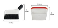 Conjunto Compacto de Pá e Escova de Limpeza OXO Good Grips - Design Ergonômico e Armazenamento Inteligente - imagem 4