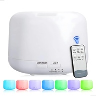 Difusor de Aromas Elétrico 300ml com LED RGB e Controle Remoto - Umidificador Silencioso para Casa e Escritório - imagem 1