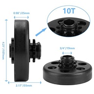 Embreagem Centrífuga Go Kart 3/4" 10T - Potencialize sua Mini Moto e Cortador de Grama! - imagem 3