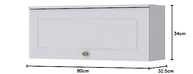 Armário Aéreo de Cozinha 80cm com Porta Basculante - Moderno e Funcional para Cozinhas Americanas - imagem 2