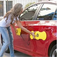 Protetor de Porta Magnético Shields Wide: Segurança e Estilo para Seu Carro (Par Cinza) - imagem 1