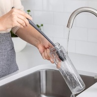 Escova de Silicone Flexível para Limpeza Profunda de Garrafas, Mamadeiras e Jarras - imagem 3