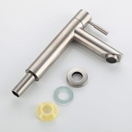 Torneira Bancada Pia Banheiro Inox Premium 1/4 Volta – Design Moderno e Economia de Água - imagem 5