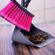 Pá de Lixo com Cabo Longo 81cm - Super Resistente e Ergonômica (Cinza) - imagem 2