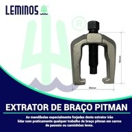Kit Extrator de Braço Pitman e Separador de Junta Esférica 5 Peças - Essencial para sua Oficina! - imagem 4