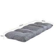 Futon Colchonete Dobrável de Espuma Solteiro Grafite - Conforto e Versatilidade para Qualquer Ambiente - imagem 4