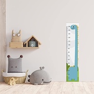 Régua de Crescimento Infantil Adesiva Dinossauro - Decoração Divertida e Prática para Quartos de Criança - imagem 2