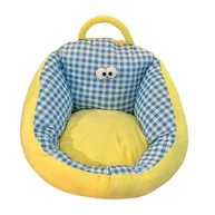 Almofada Infantil Decorativa Azul L - Conforto Macio e Estilo para Sofás e Quartos - imagem 1