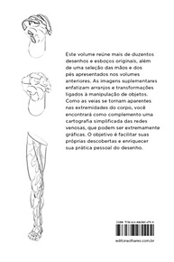 Anatomia Artística 6: Mãos e Pés Detalhados para Desenho - imagem 3