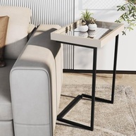Mesa Lateral para Sofá com Bandeja Removível - Design Moderno e Versátil - imagem 2