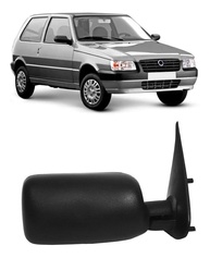 Retrovisor Direito Fiat Uno (1984-1995) Preto - Visibilidade e Estilo Renovados - imagem 1