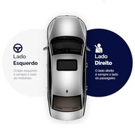 Par de Faróis Fiat Uno Mille Fire 04-13 Cromado - Direito e Esquerdo - imagem 5