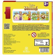 Livro Musical Pintinho Amarelinho: Cante, Leia e Aprenda com Diversão! - imagem 3