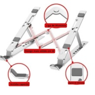 Suporte Notebook Alumínio Ajustável Dobrável Portátil AlphaDomus | Ergonomia e Estilo - imagem 5