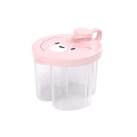 Dosador de Leite em Pó Decorativo Menina Plasútil - Prático e Seguro para Fases da Criança - imagem 2