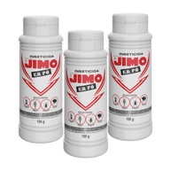 Kit Jimo 3 Inseticidas em Pó - Elimina Formigas, Traças, Baratas e Pulgas com Ação de Longa Duração - imagem 1