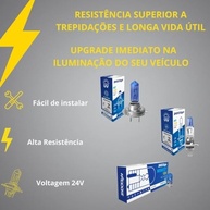 Kit 6 Lâmpadas Super Branca 8500K H1, H7 e T10 - Iluminação Potente e Segura - imagem 4