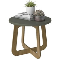 Mesa de Centro Jasmin Menta com Detalhes em Carvalho - Moderna e Resistente em MDF - imagem 2