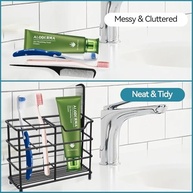 Suporte de Escova de Dentes Moderno para Banheiro – Organize com Estilo e Praticidade - imagem 4