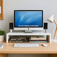 Suporte para Monitor MDF 50x20x10cm - Design Moderno para Escritório e Home Office - imagem 2