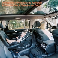 Espelho Retrovisor 360° Ajustável para Bebês e Passageiros - Visão Clara e Segura no Carro - imagem 5