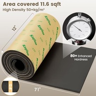 Pacote 2 Espumas Acústicas Alta Densidade 10mm: Isolamento e Tratamento Sonoro Profissional - imagem 3