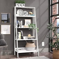 Estante Escada Moderna com 4 Prateleiras - Organize com Estilo e Funcionalidade - imagem 3
