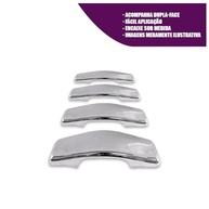 Shekparts Aplique Cromado Maçaneta Duster 2010-2015 4 Portas: Estilo e Proteção ABS - imagem 4