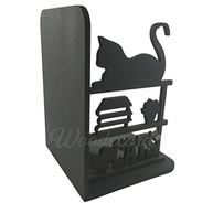 Aparador de Livros Gatos Woodecora - Decore com Charme e Organize com Estilo - imagem 3