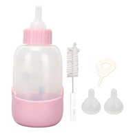Mamadeira Profissional para Filhotes - Bico Macio de Silicone, 100ml com Escala e Escova - imagem 1