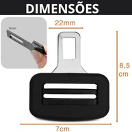 Fivela Cinto Segurança Universal Anti Alarme - Conforto e Praticidade no Carro - imagem 3